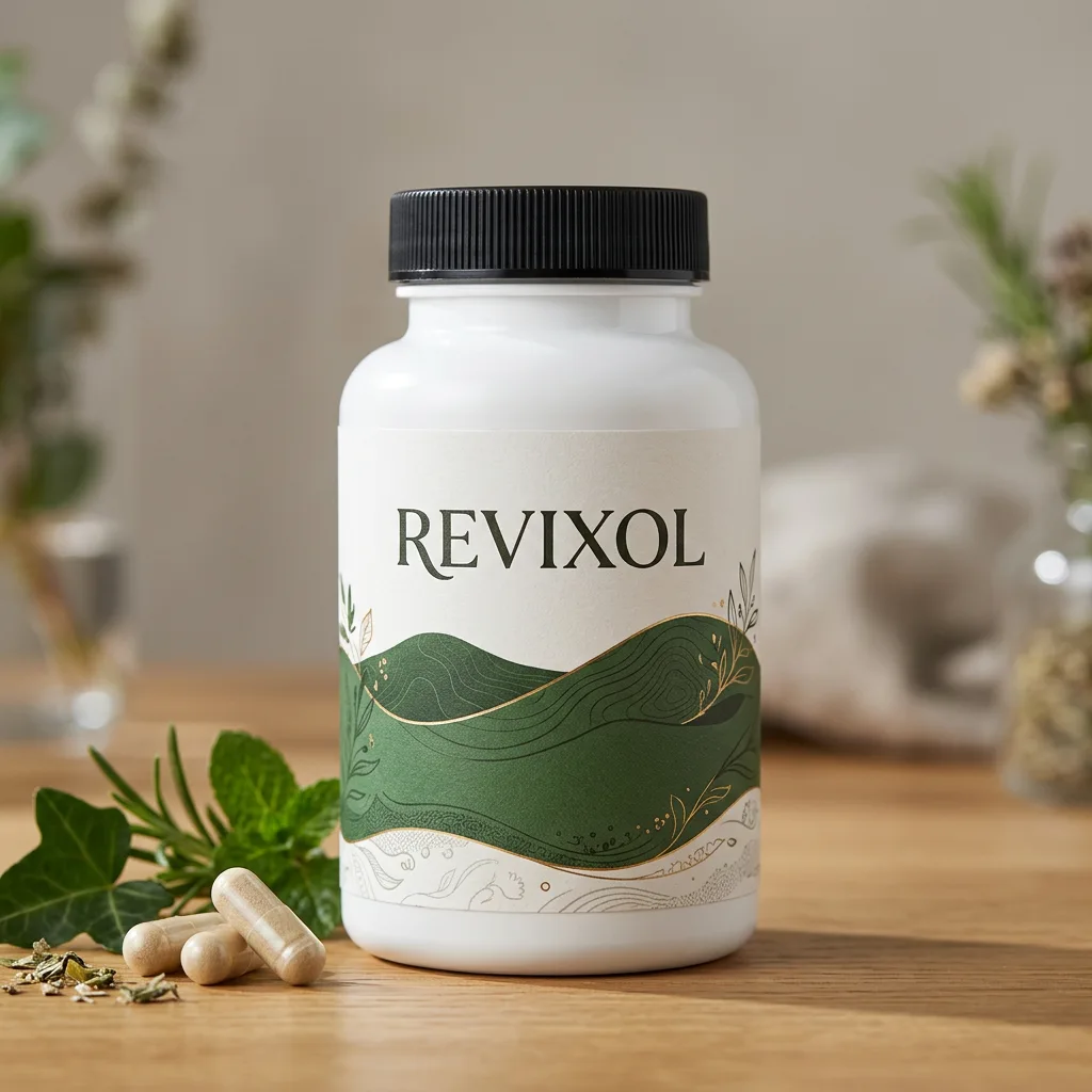 Revixol ear health supplement bottle - 30 capsules
